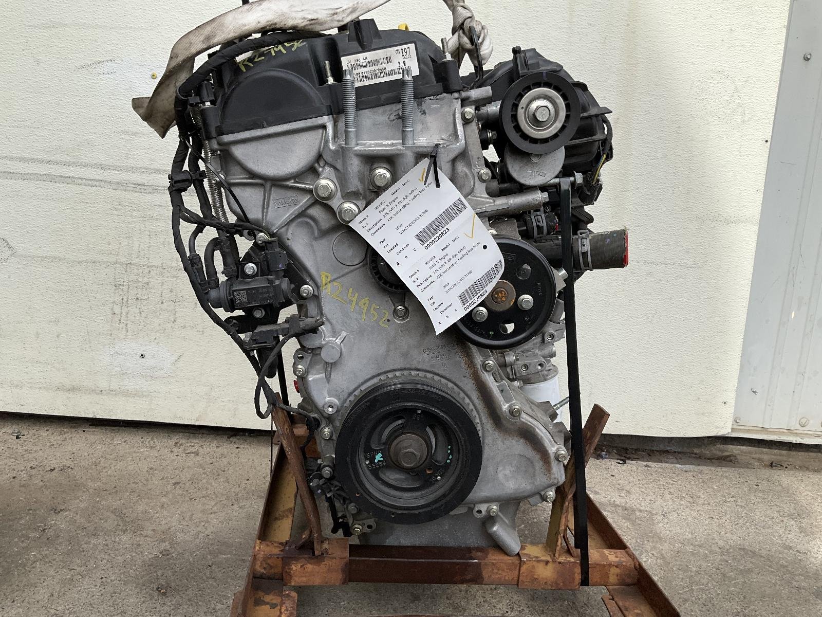 2019 Lincoln Mkc Engine Assembly