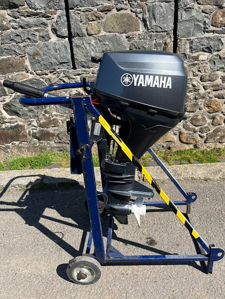 Used 9.8hp Orca- short shft, manual start, tiller control