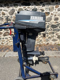 Used 20hp Yamaha 2 stroke, shortshaft, manual start, tiller control.