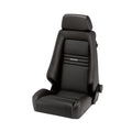 Recaro Specialist S Seat – Leather Black / Leather Black – Silver Logo