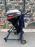Used 15hp Mariner outboard- shortshaft, manua start,tiller control, 4 stroke