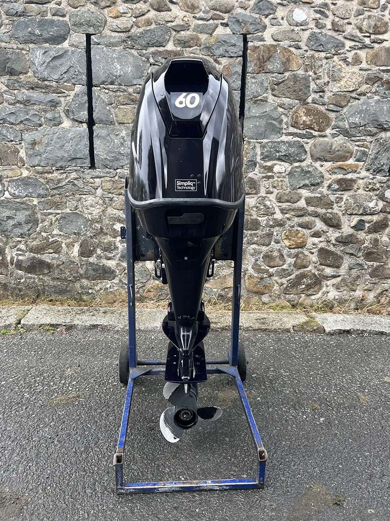 Used 60hp Tohatsu MFS (2020)- Longshaft, electric start, PTT, Remote