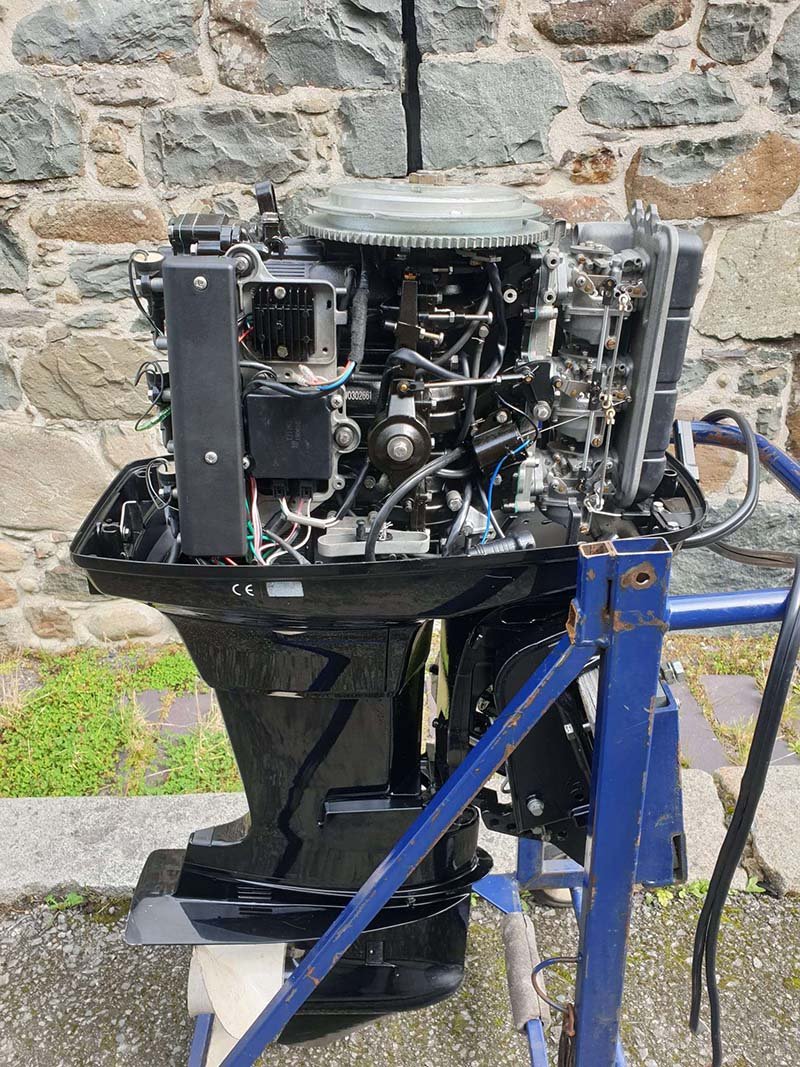 Used Parsun 90hp Outboard 2 stroke, long shaft, elec start on remotes with PTT