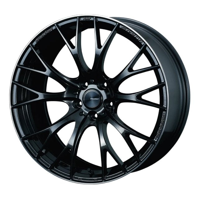 WedsSport SA-20R Wheel (Face F) – 20×8.5 / Offset +38 / 5×114.3 (Metal Black)
