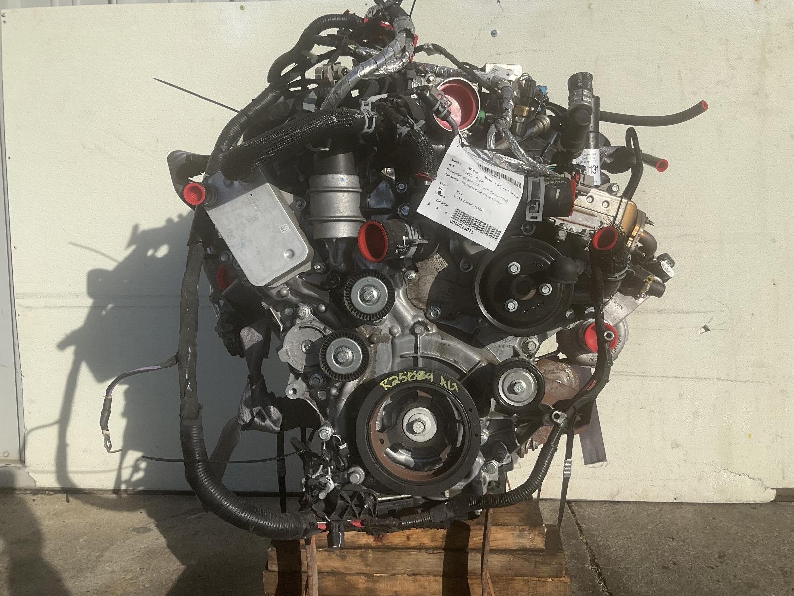 2021 Ford F150 Pickup Engine Assembly